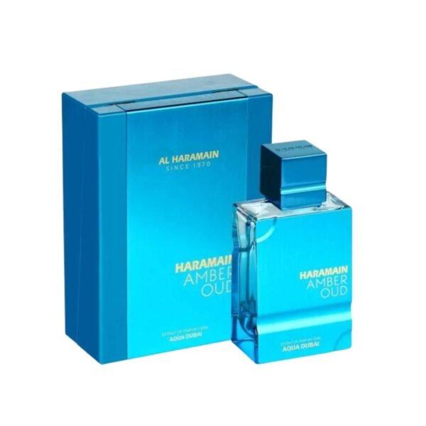 AL HARAMAIN AQUA DUBAI Amber Oud Aqua , Perfume Unisex, Extrait De Parfum 100 ml - Al Haramain