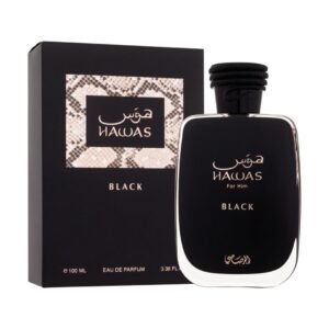 Hawas Black, Perfume Para Hombre, Eau de Parfum 100 ml - Rasasi