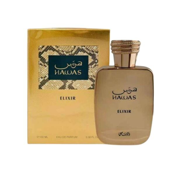 HAWAS ELIXIR . Hawas Elixir, Perfume Unisex, Eau de Parfum 100 ml - Rasasi