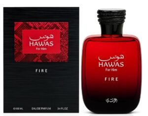 Hawas Fire, para hombr,  Eau De Parfum 100 ml - Rasasi