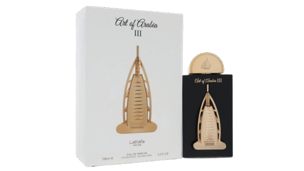 PRIDE BURJ ARAB Art of Arabia III, Perfume para Hombre, Lattafa